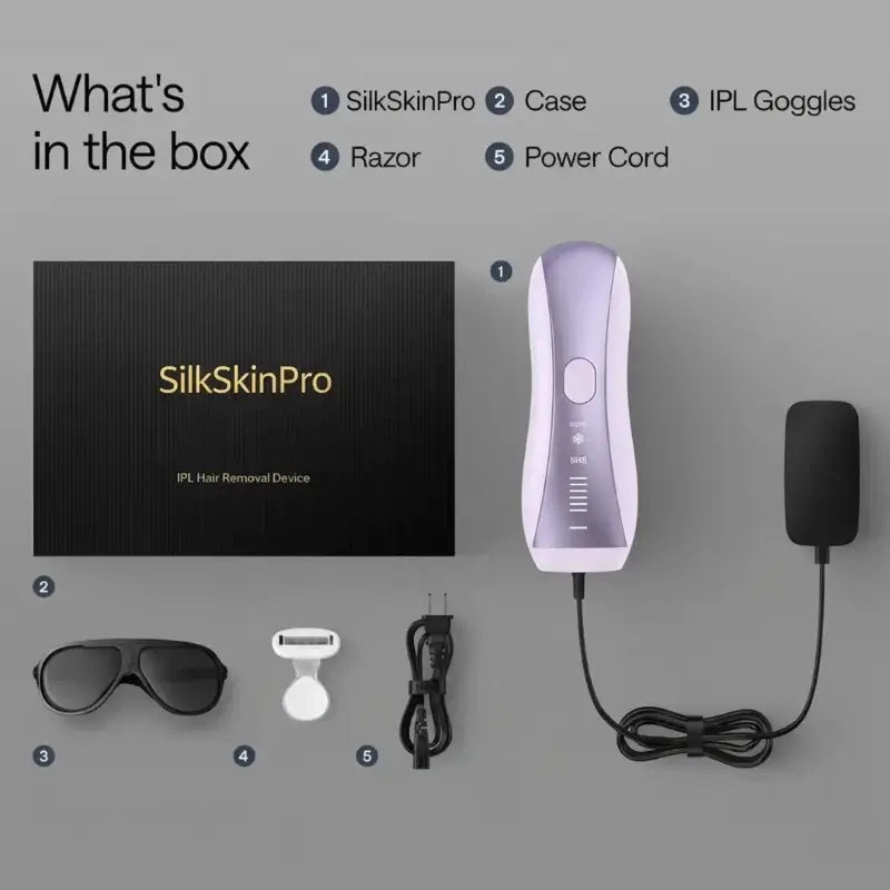 SILKSKINPRO IPL HAIR REMOVAL DEVICE