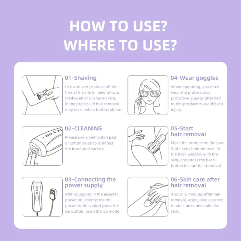 SILKSKINPRO IPL HAIR REMOVAL DEVICE